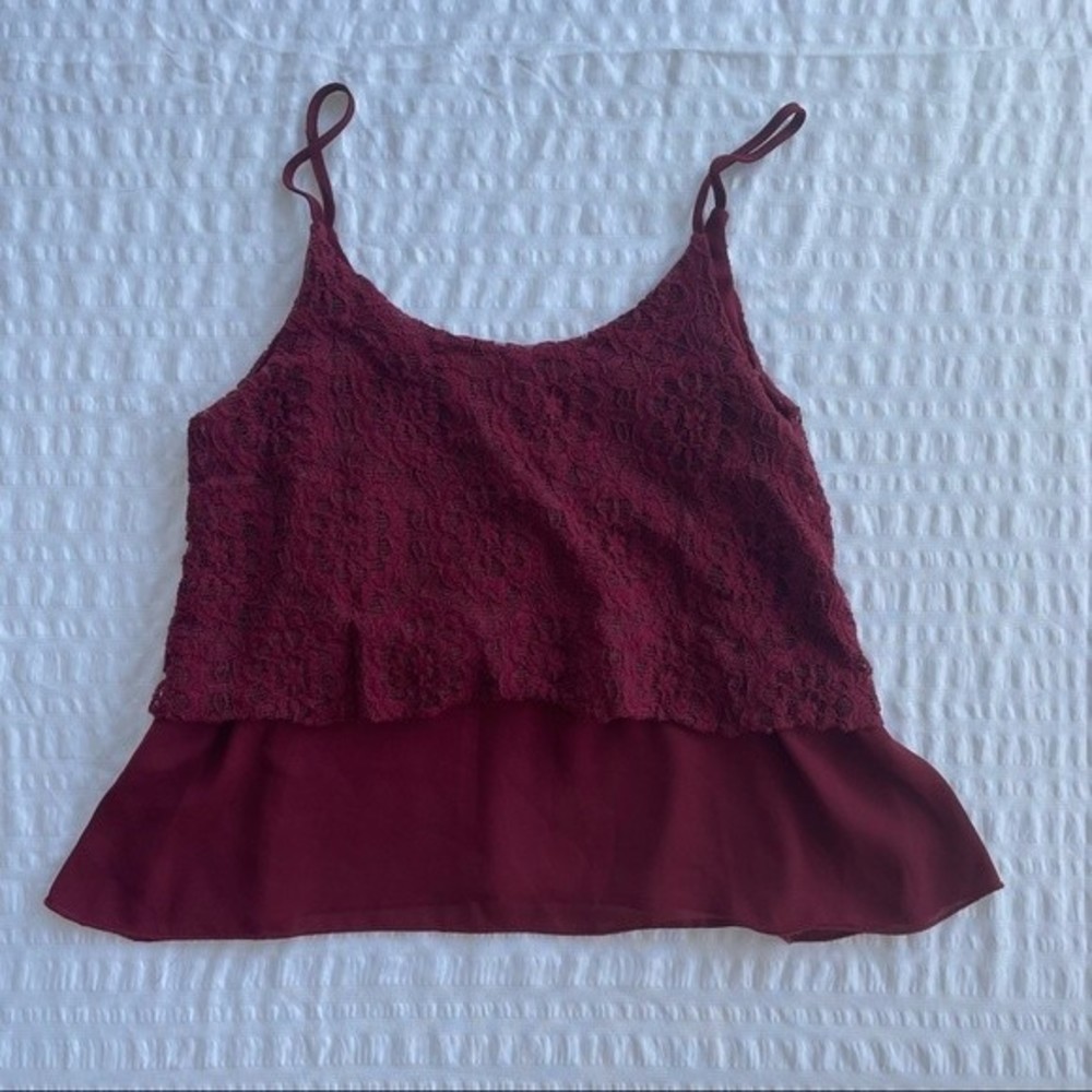 Rue21 red tank, size small
